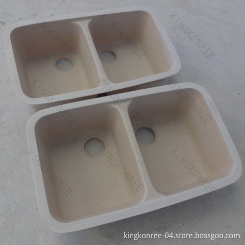Acrylic Solid Surface Kitchen Undermount Sink (KKR-MT06)